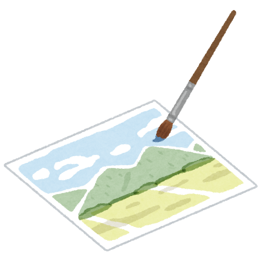 喜愛畫圖，特別擅長畫動物寫生