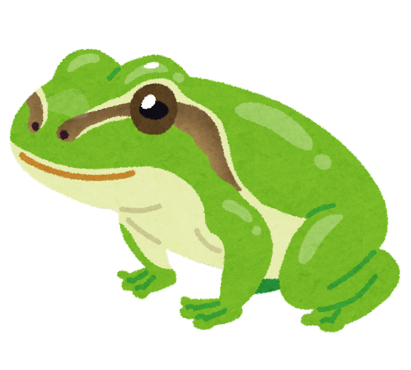 從小就非常喜歡青蛙，對青蛙的瞭解程度令人敬佩