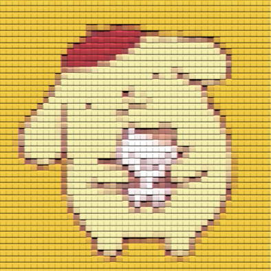 忠實布丁狗鐵粉，喜歡這隻黃色狗狗，十分注意背後的的＊字號